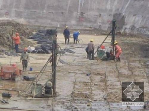 三伏潭镇我公司承建北京房山区水池地基注浆加固工程